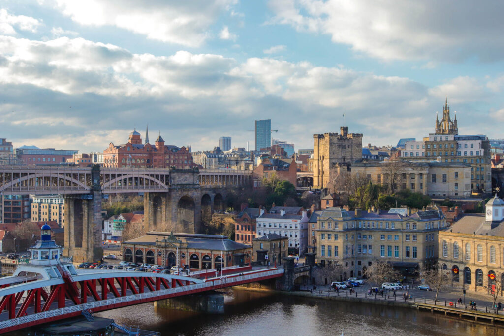Overlooking Newcastle from Gateshead